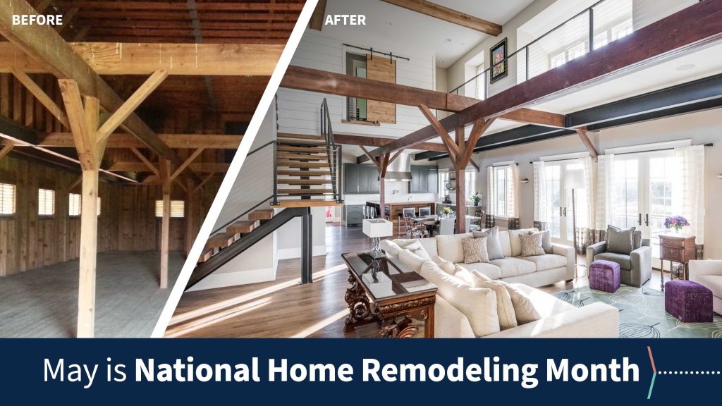 National Home Remodeling Month graphic